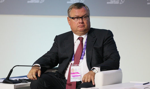 председатель правления ОАО "Банк ВТБ" Андрей Костин