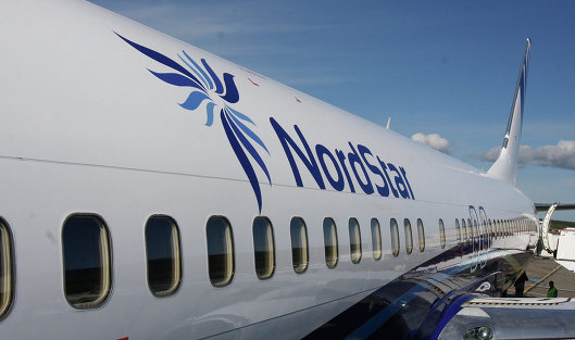 Самолет Боинг 737-800 авиакомпании NordStar