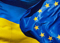 Флаги Украины, ЕС