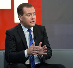 Д.Медведев дал интервью программе "Вести в субботу"