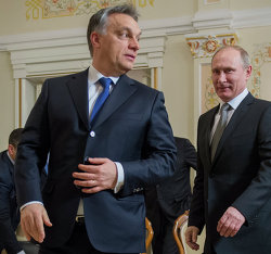 Встреча В.Путина с В.Орбаном Встреча В.Путина с В.Орбаном