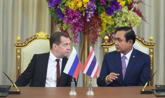 Дмитрий Медведева в Тайланде