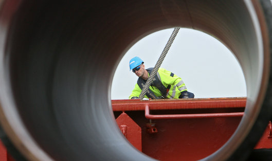*Cтроительство газопровода "Северный поток" (Nord Stream)