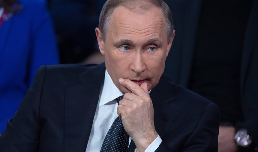 *Президент России Владимир Путин