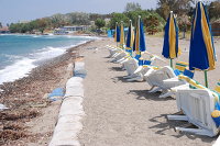 Пляж на греческом острове Кос