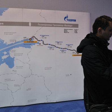 *Схема второй ветки газопровода "Северный поток" *Схема второй ветки газопровода "Северный поток"