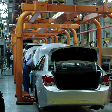 Производство на заводе General Motors Производство на заводе General Motors