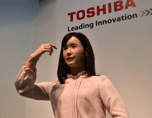 Робот-гуманоид Айко Чихира от компании Toshiba