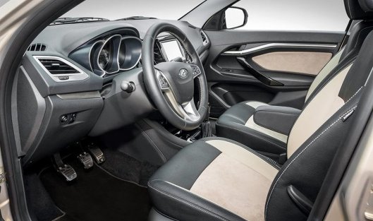 Салон автомобиля Lada Vesta Exclusive