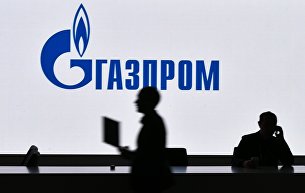 " Стенд компании "Газпром" на Российском инвестиционном форуме в Сочи
