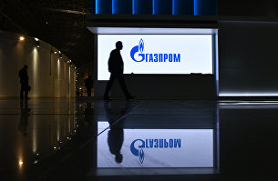 "Стенд компании "Газпром" на Российском инвестиционном форуме в Сочи