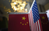 Флаги США и Китая