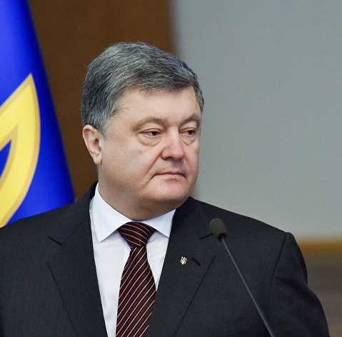 Президент Украины Петр Порошенко в Киеве