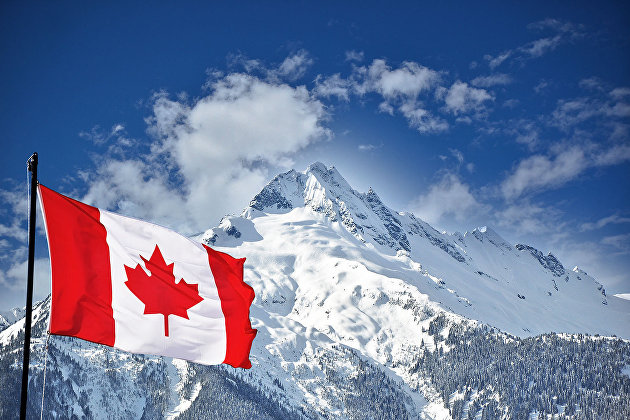 Канадский флаг.