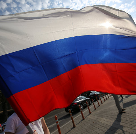 Празднование Дня Государственного флага РФ в Краснодаре