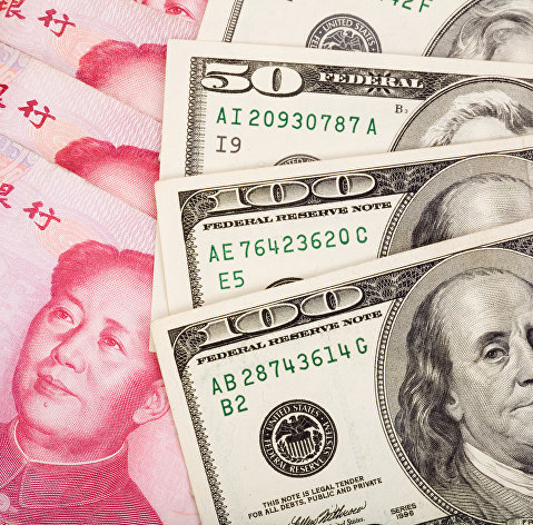 Китайский юань и доллары США