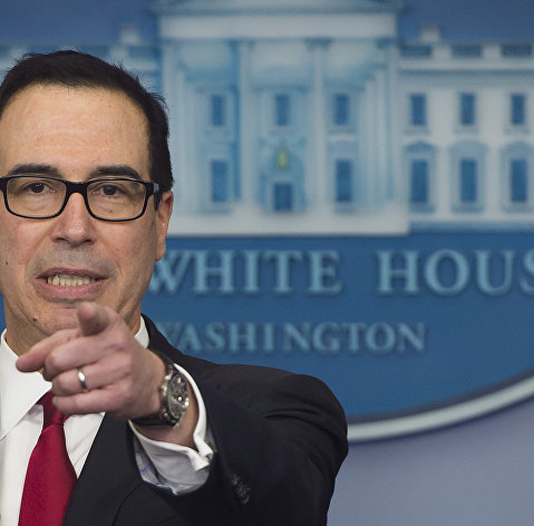 Глава минфина США Стивен Мнучин Глава минфина США Стивен Мнучин