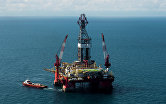 Нефтедобывающая платформа в Мексиканском заливе. Архивное фото