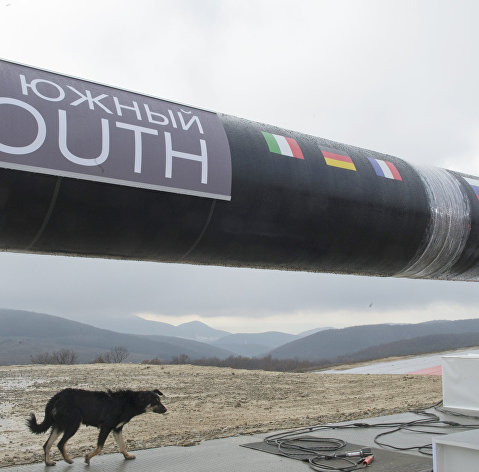 Подготовка к торжественному мероприятию, посвященному началу строительства газопровода "Южный поток"