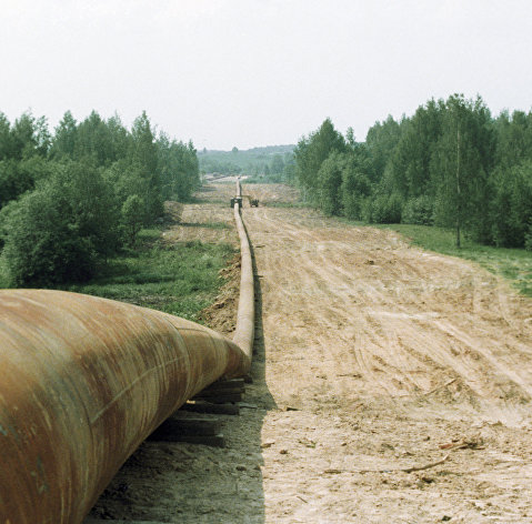 Нефтепровод "Дружба" на западе Украины
