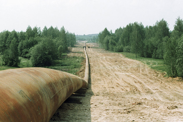 Нефтепровод "Дружба" на западе Украины