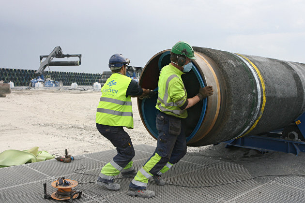 Cтроительство газопровода "Северный поток" (Nord Stream) Cтроительство газопровода "Северный поток" (Nord Stream)