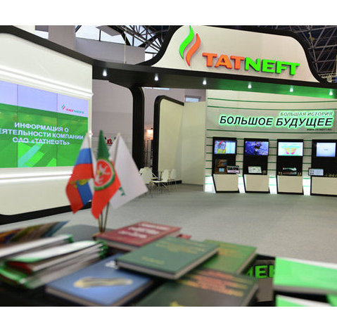 Стенд компании "Татнефть" Стенд компании "Татнефть"