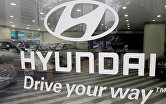 " Hyundai motor's logo