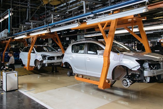 Презентация новой Lada Granta  на заводе «АвтоВАЗ» в Тольятти