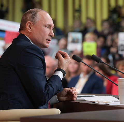 Пресс-конференция В.Путина