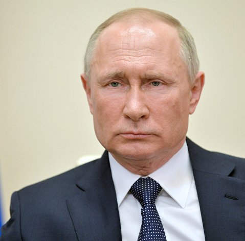Президент РФ В. Путин выступил с обращением к гражданам