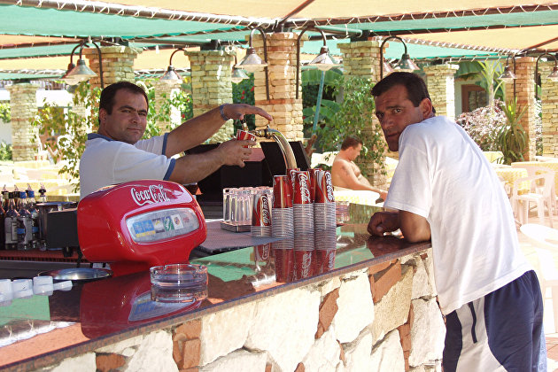 Обслуживающий персонал в отеле Алании (Турция)