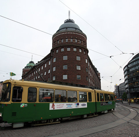 В центре Хельсинки