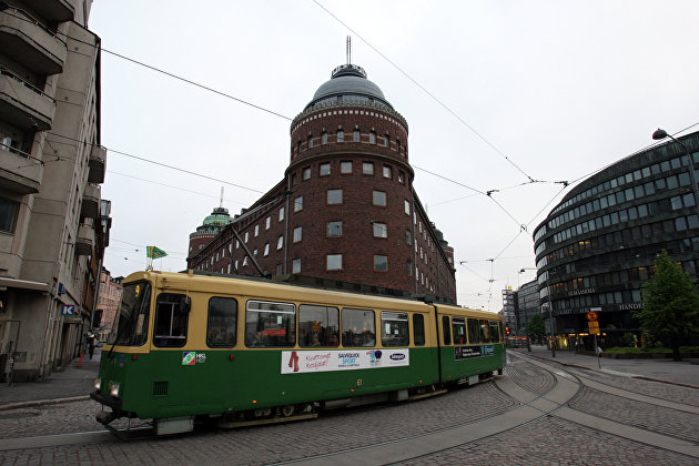В центре Хельсинки