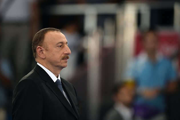 Президент Азербайджана Ильхам Алиев. Архивное фото
