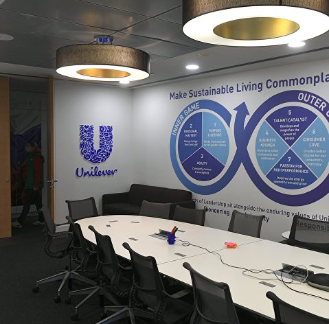Офис компании Unilever в Москве перешел на удаленный режим работы из-за коронавируса
