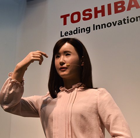 Робот-гуманоид Айко Чихира от компании Toshiba