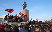 Акция протеста в Бишкеке
