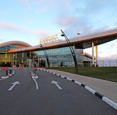 !Вид на Международный аэропорт Белгород в Белгородской области