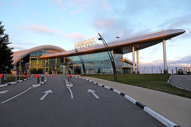 !Вид на Международный аэропорт Белгород в Белгородской области