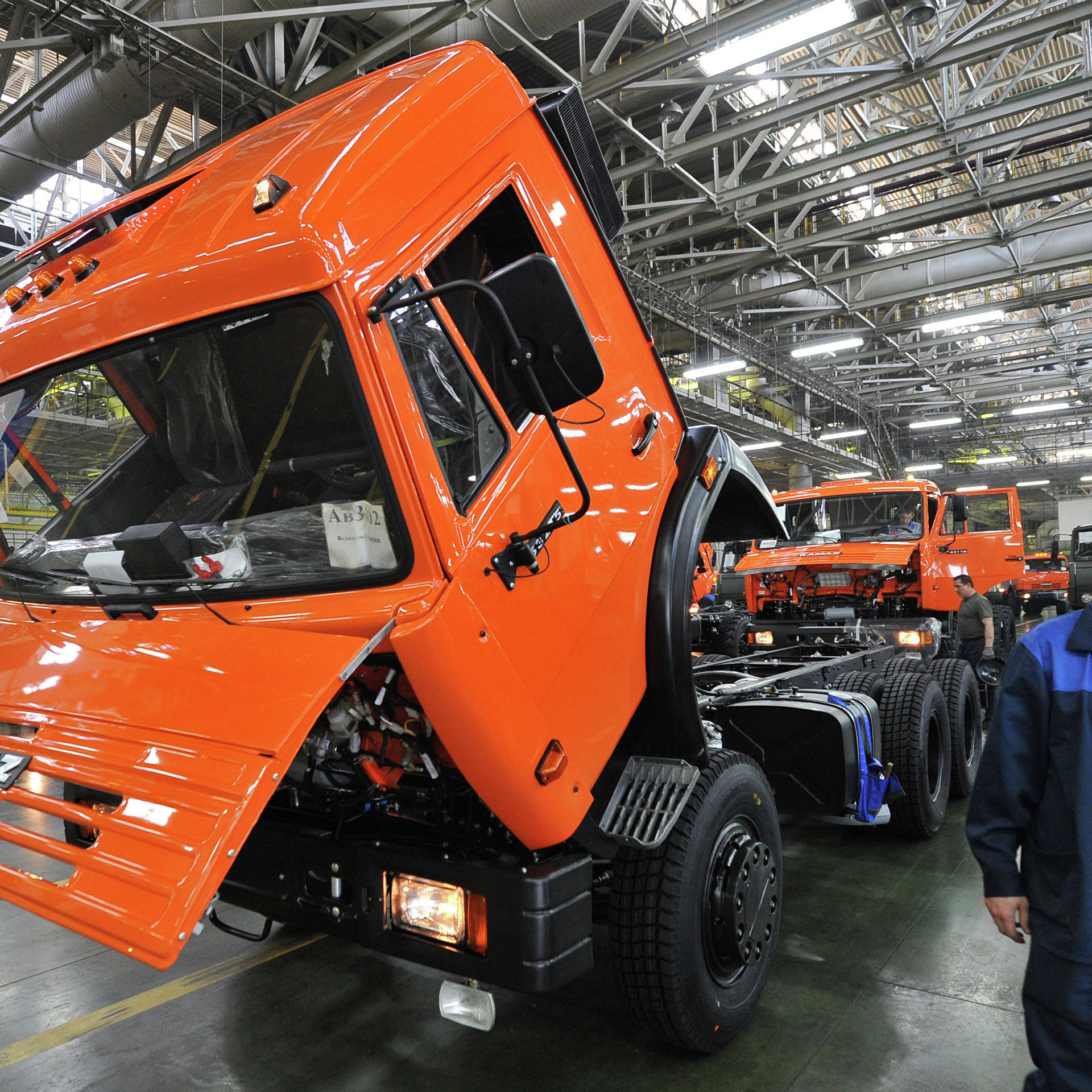 На «КАМАЗе» собран первый грузовик К5 в новой версии