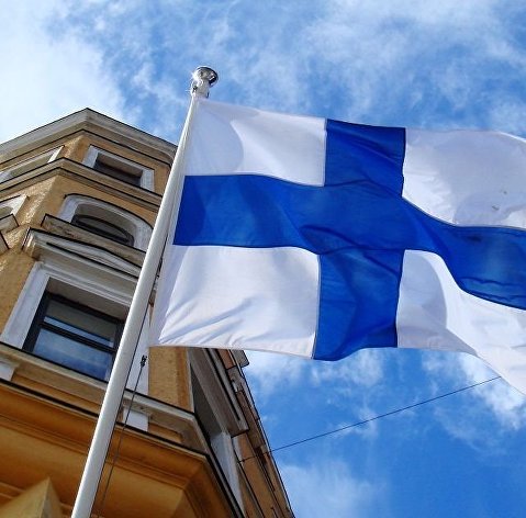 " Флаг Финляндии