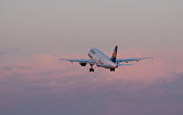 Пассажирский самолет авиакомпании Lufthansa