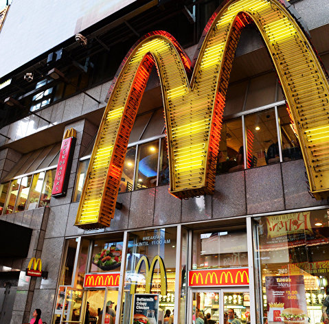 McDonald's на Таймс-сквер в Нью-Йорке