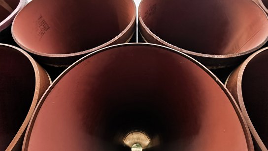 Строительство газопровода "Северный поток-2" в Германии