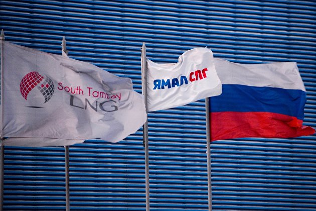 Строительство завода по производству сжиженного газа "Ямал СПГ" Строительство завода по производству сжиженного газа "Ямал СПГ"