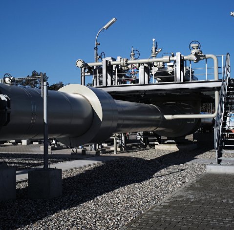 Строительство газопровода "Северный поток-2" в Германии Строительство газопровода "Северный поток-2" в Германии