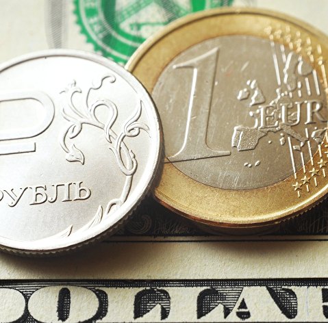 Рубль, евро и доллар