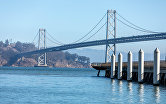 Города мира. Сан-Франциско. Мост Золотые Ворота в Сан-Франциско