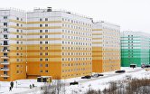 Жилой комплекс в Новосибирске.